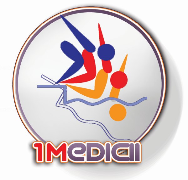 logo 1Medici-alb